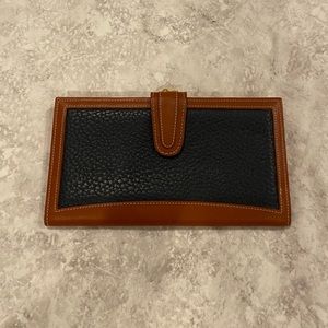 Vintage Coach leather pocketbook wallet